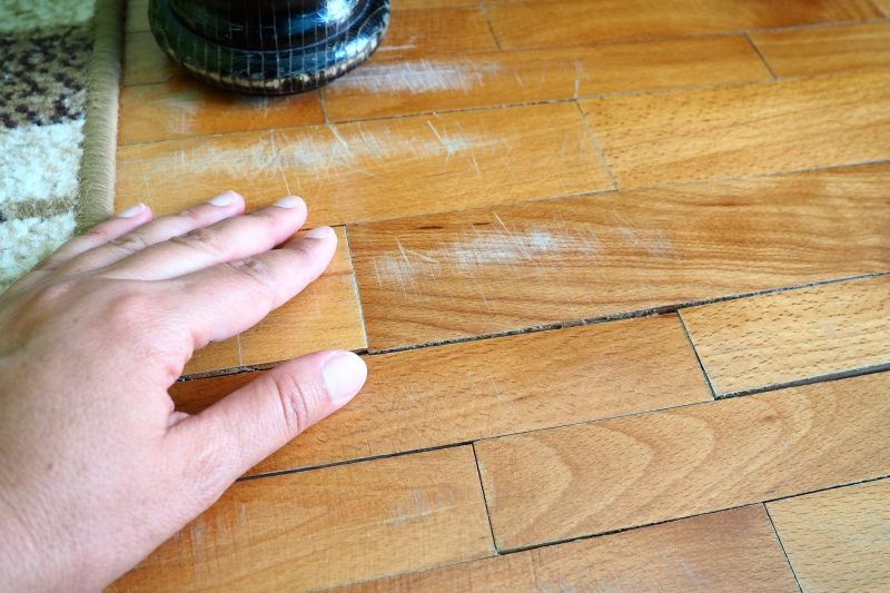 Bamboo Floor Scratch Repair